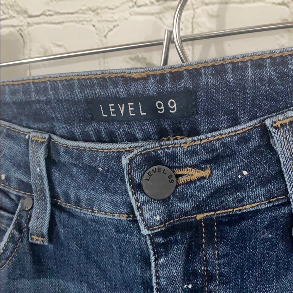 Level 99 Splatter Jeans by Anthropologie - Picture 5 of 7